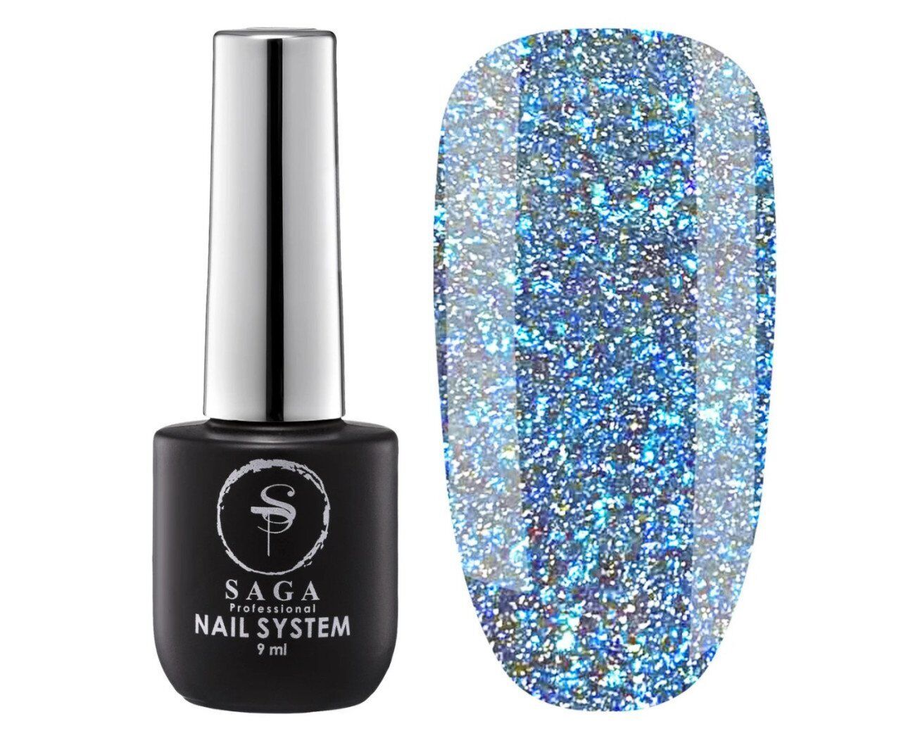 Saga Fiery Gel Kalıcı Oje Flash 18 Grimsi Mor (9ml)
