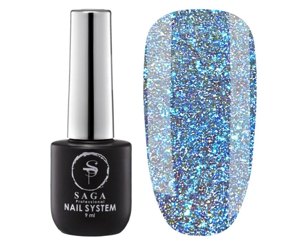 Saga Fiery Gel Kalıcı Oje Flash 18 Grimsi Mor (9ml)