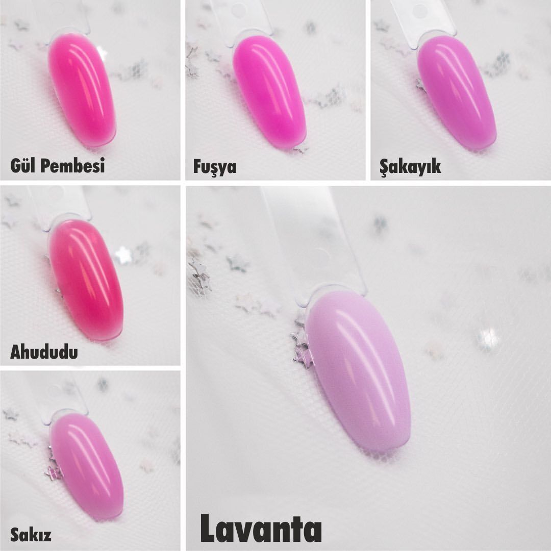 Opzia Renkli Builder Jel Gül Pembesi (15ml)