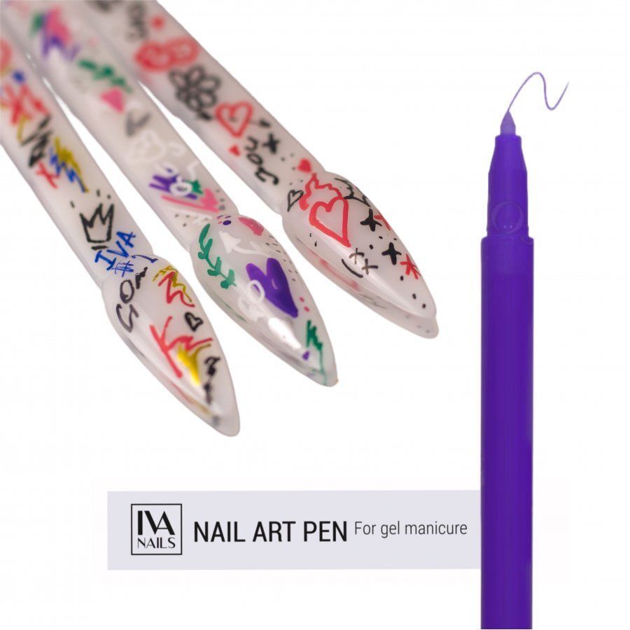 İva Nails Tırnak Kalemi №07 Mor