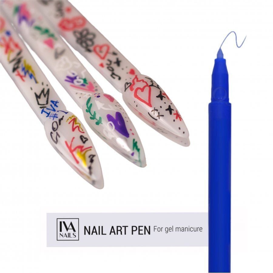 İva Nails Tırnak Kalemi №09 Mavi