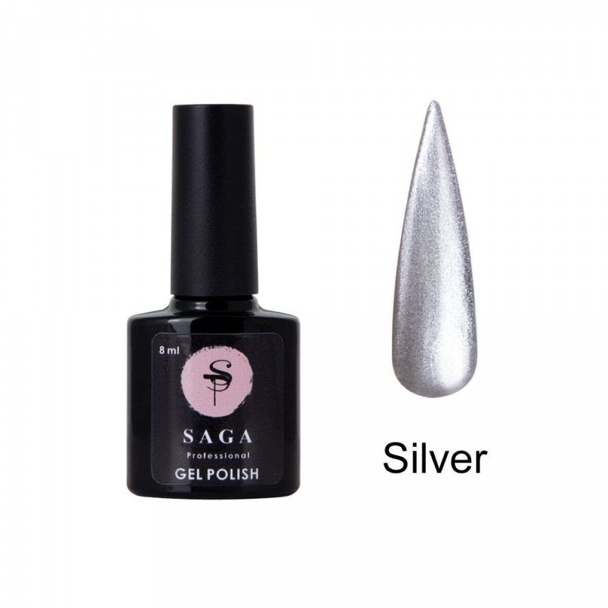 Saga Cat Shine Kedi Gözü Gümüş (8ml)