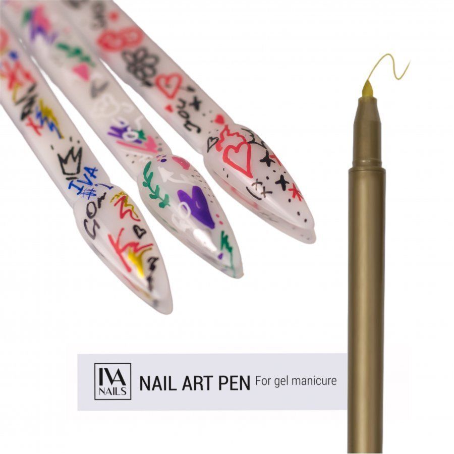 İva Nails Tırnak Kalemi №10 Altın