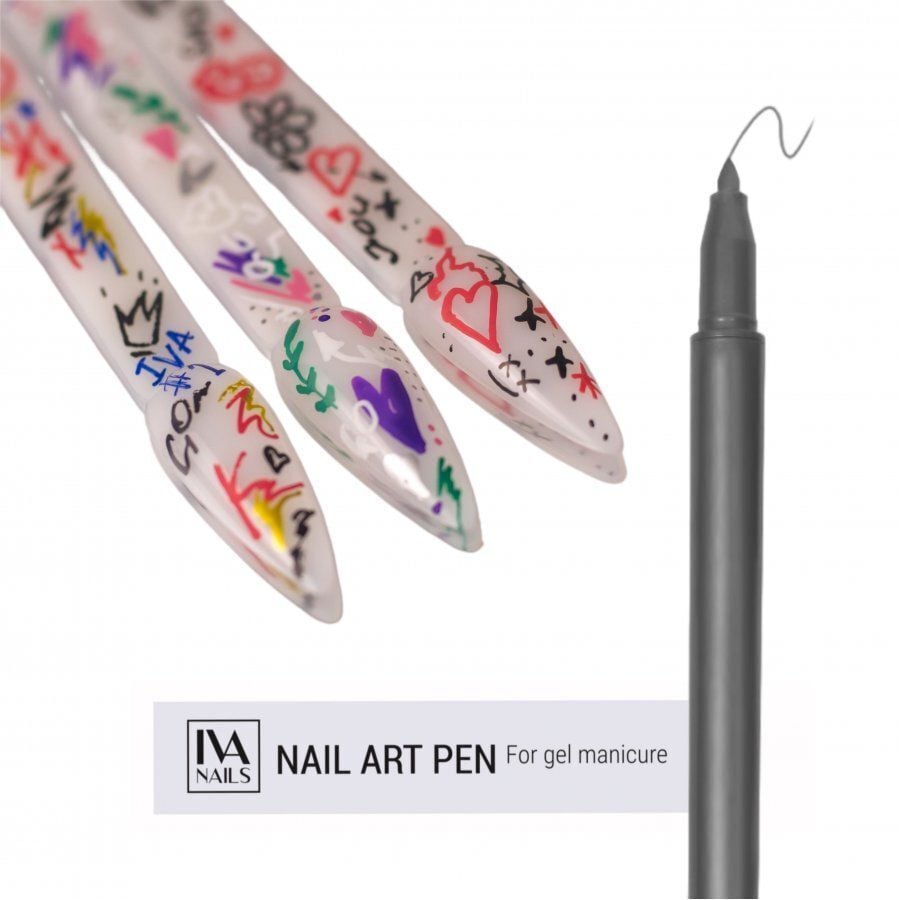 İva Nails Tırnak Kalemi №11 Gümüş