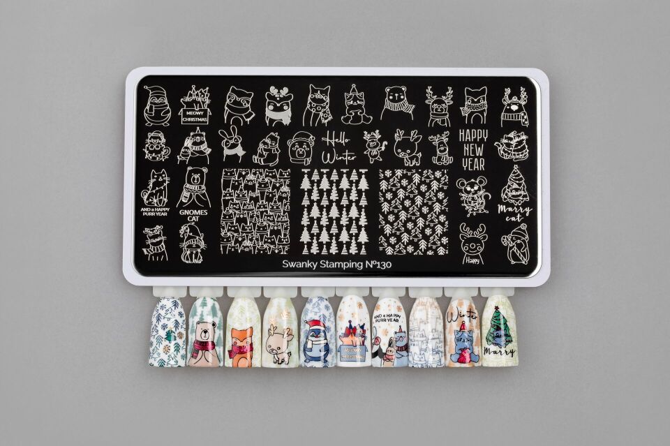 Swanky Stamping Plaka 130