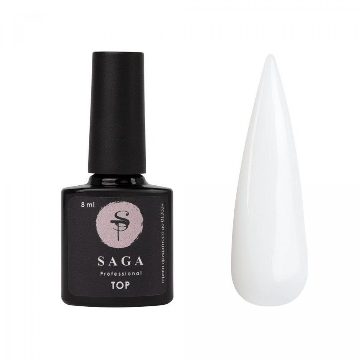Saga Top Coat İvory Sütlü (9ml)