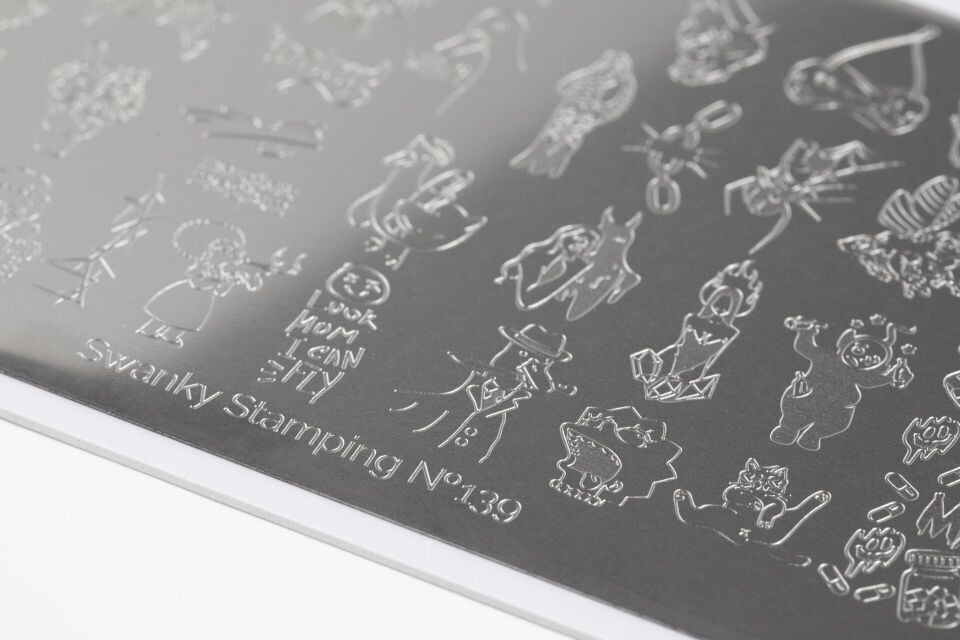 Swanky Stamping Plaka 139