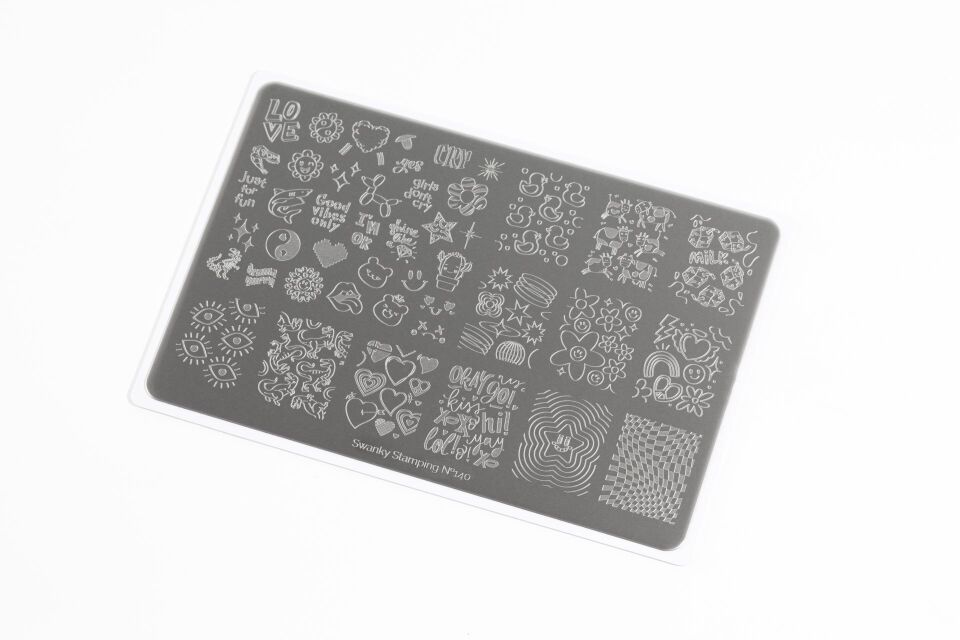 Swanky Stamping Büyük Plaka 140