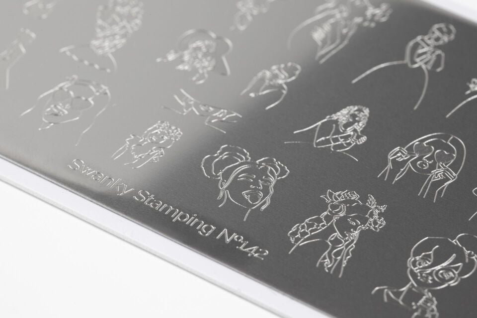 Swanky Stamping Plaka 142