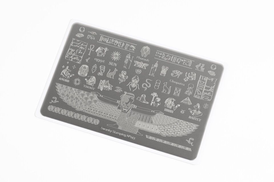 Swanky Stamping Büyük Plaka 143