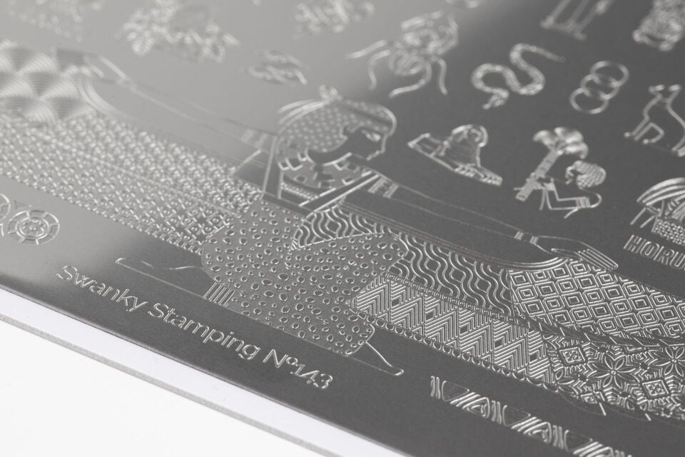 Swanky Stamping Büyük Plaka 143