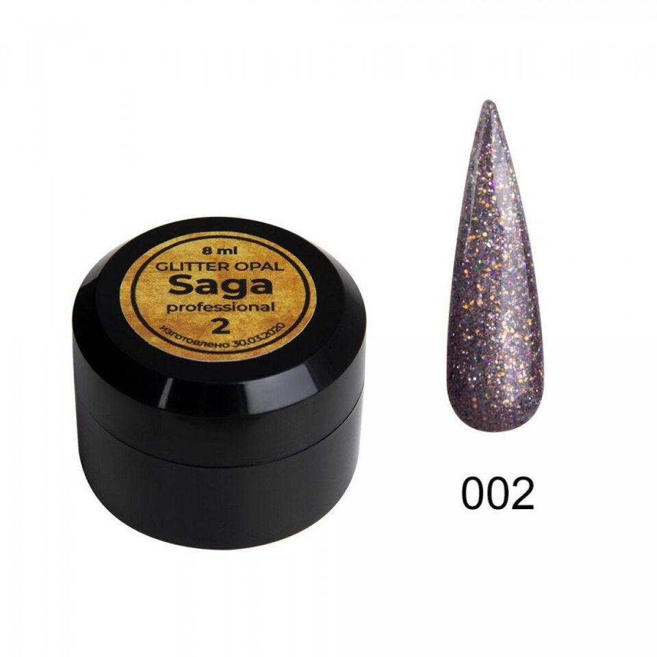 Saga Glitter Opal 2 (8ml)