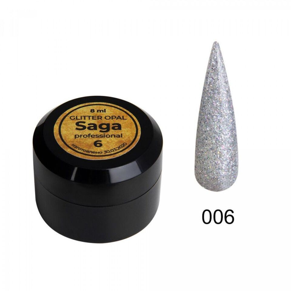 Saga Glitter Opal 6 (8ml)