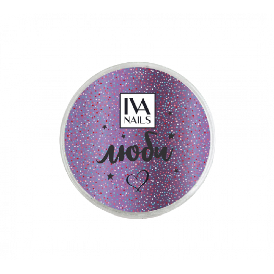 İva Nails Holografik Toz Krom №1  (0.2gr)