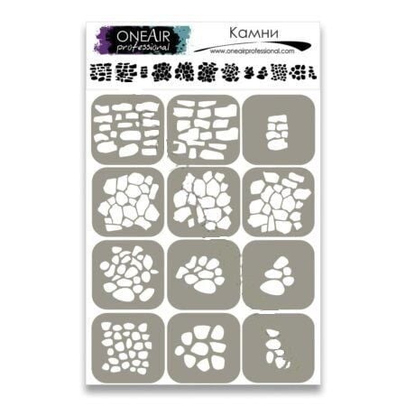 OneAir AirBrush Şablonu Taşlar