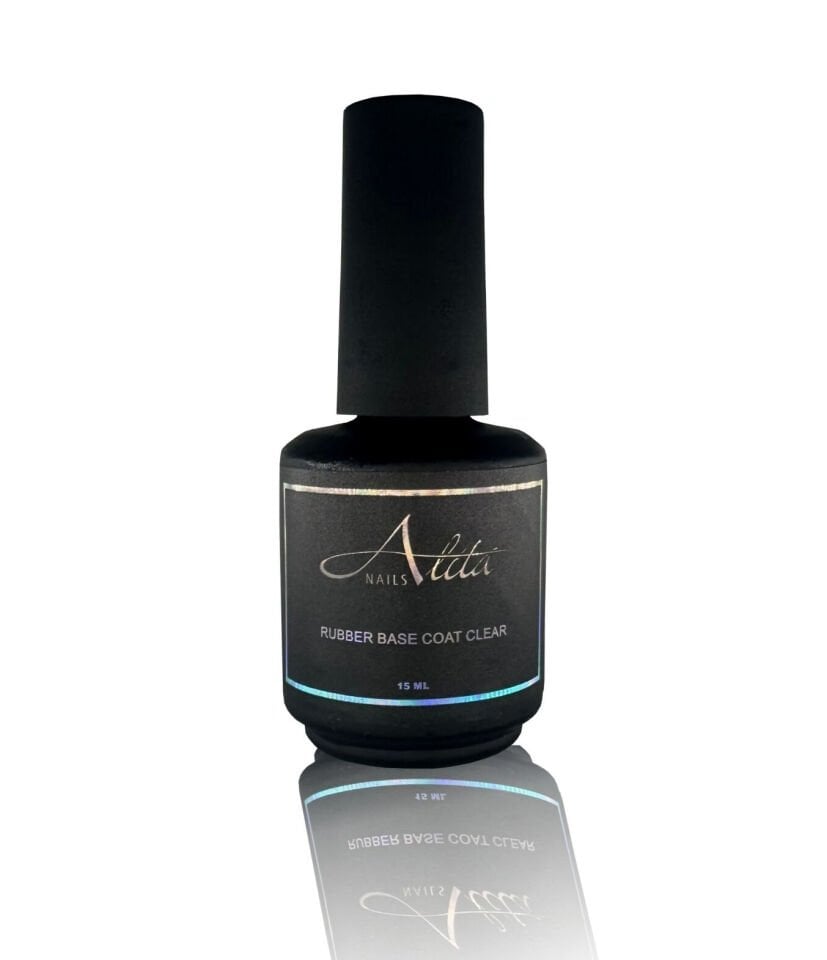 Alita Nails Rubber Base Coat Orta Kıvam Clear 15 ml