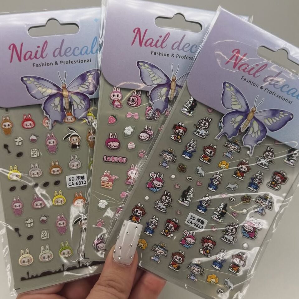 Labubu 5D Kabartmalı Sticker - 2