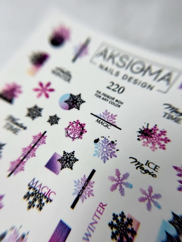 Aksioma Su Transferi Sticker 220