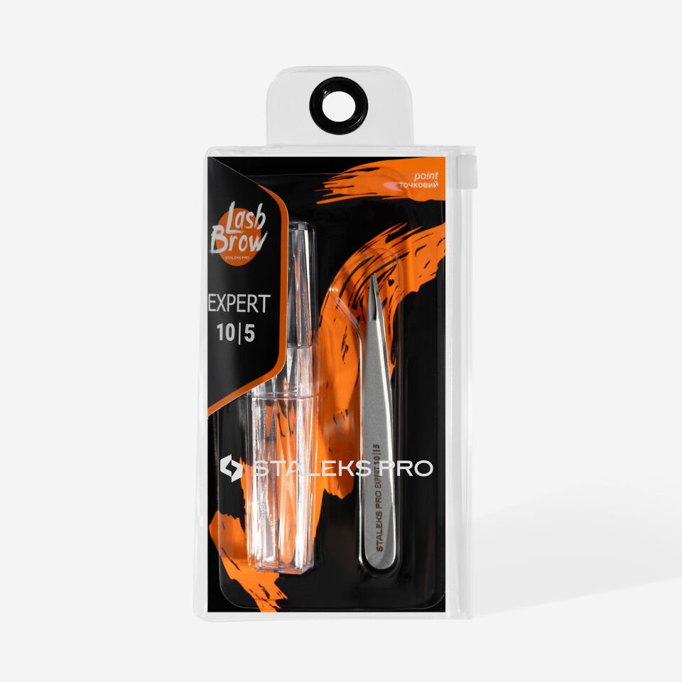 Staleks EXPERT 10 Type 5 Profesyonel Kaş Cımbızı (Sivri Uçlu)