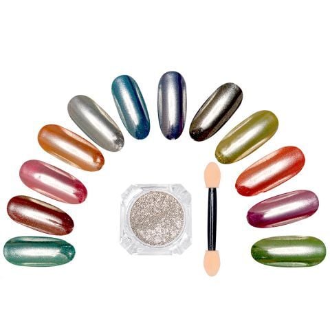 Global Fashion Flash Gümüş Krom Tozu