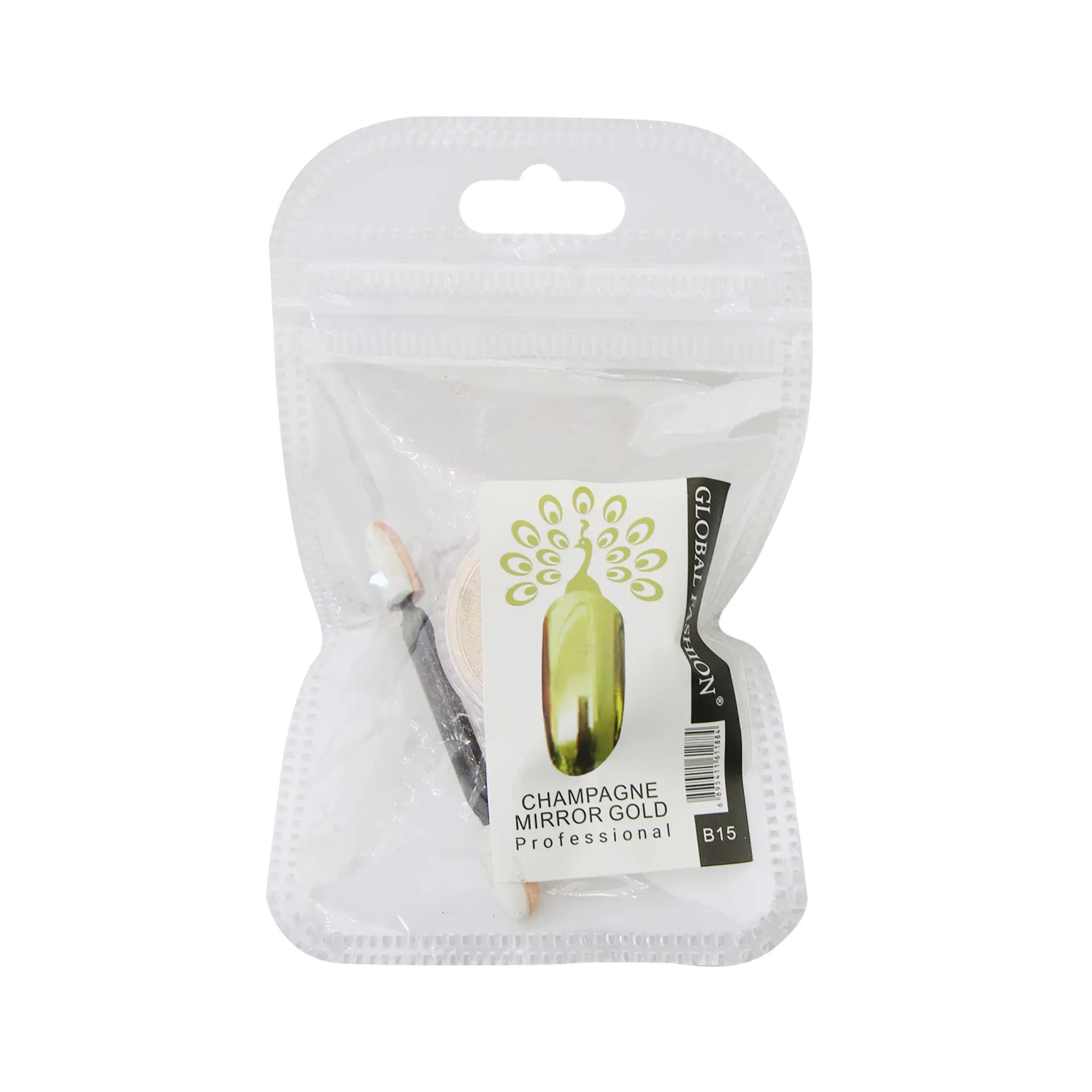 Global Fashion Ayna Şampanya Krom Tozu