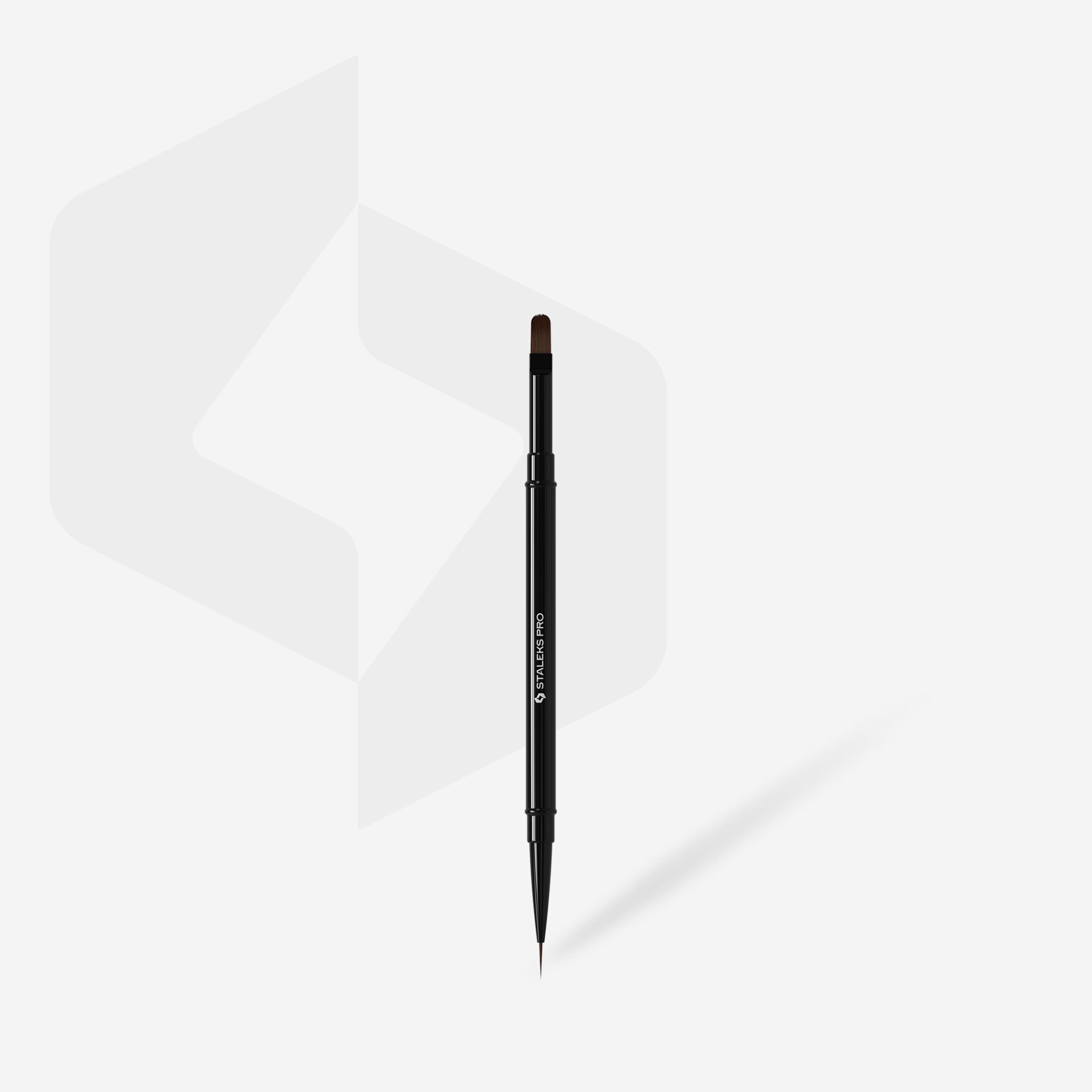Staleks EXPERT Çift Uçlu Fırça – Nail Art 10 mm / Jel 11 mm