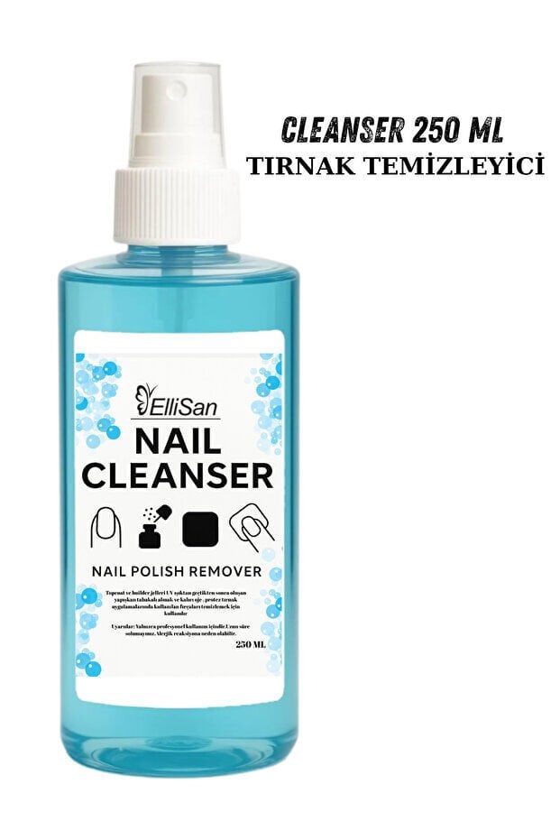 Ellisan Nail Cleanser – Kalıcı Oje Temizleyici ve Yağ Alma