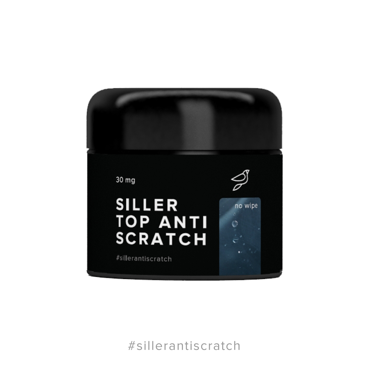 Siller Anti Scratch No Wipe Top Coat (30 ml) Şeffaf Yapışkansız