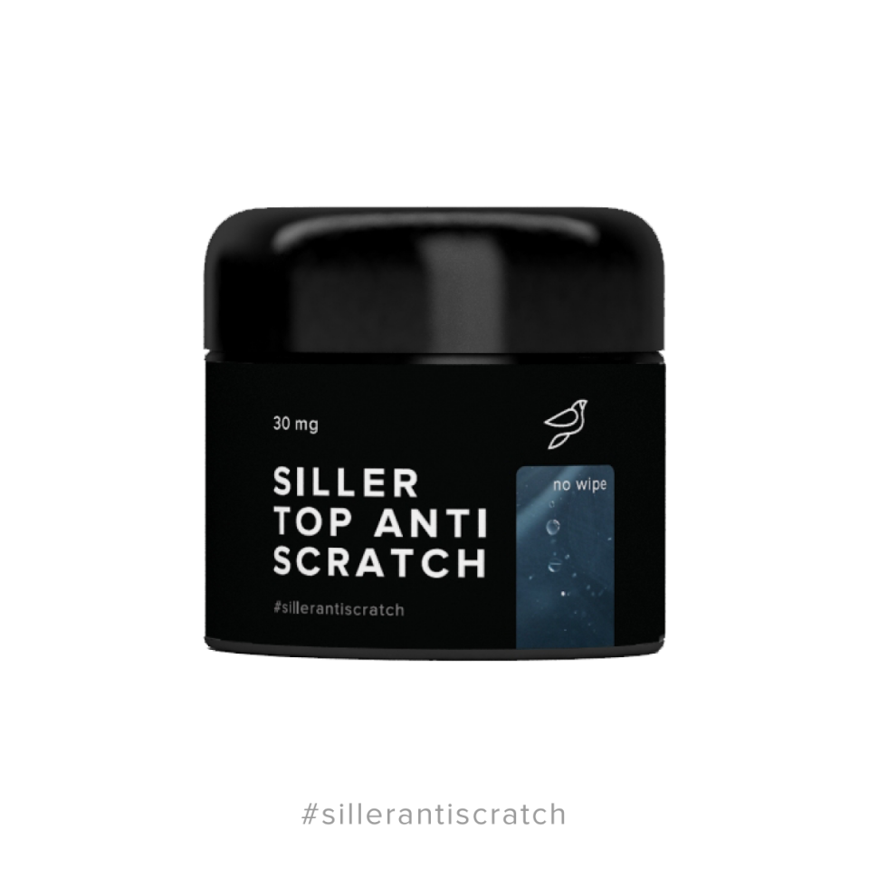 Siller Anti Scratch No Wipe Top Coat (30 ml) Şeffaf Yapışkansız
