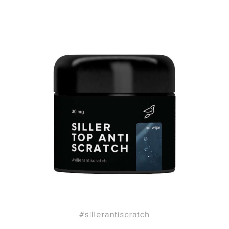 Siller Anti Scratch No Wipe Top Coat (30 ml) Şeffaf Yapışkansız
