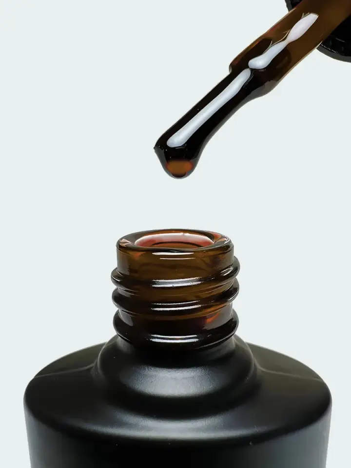 Cam Efekti Kalıcı Oje Koyu Kahve L21 (8 ml)