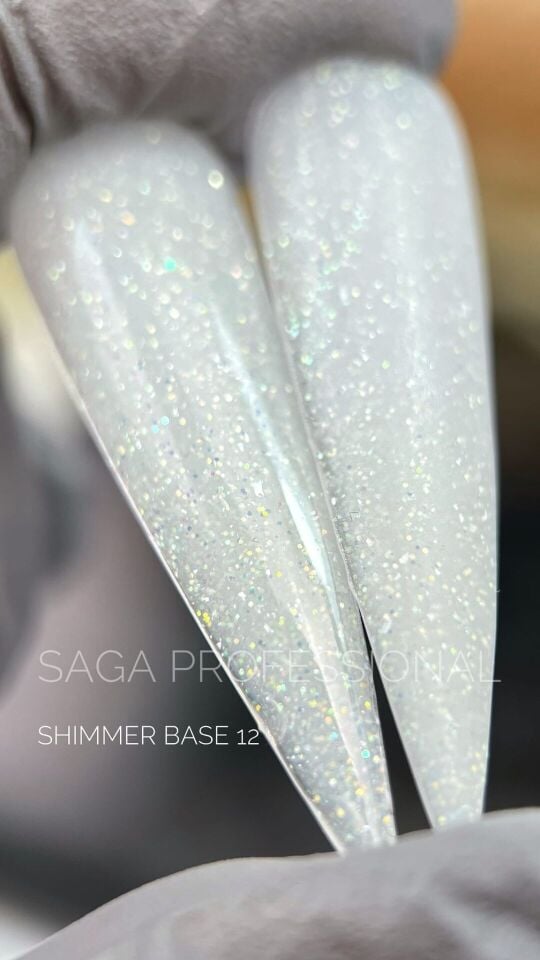 Saga Cover Base Shimmer 12 (15ml)