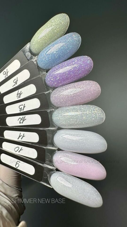 Saga Cover Base Shimmer 13 (15ml)