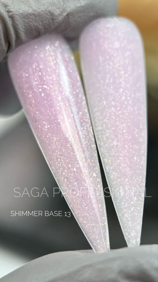 Saga Cover Base Shimmer 13 (15ml)