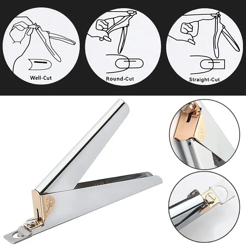 Protez Tırnak Tips Kesici – Takma Tırnak Kesme Makası (Metal)