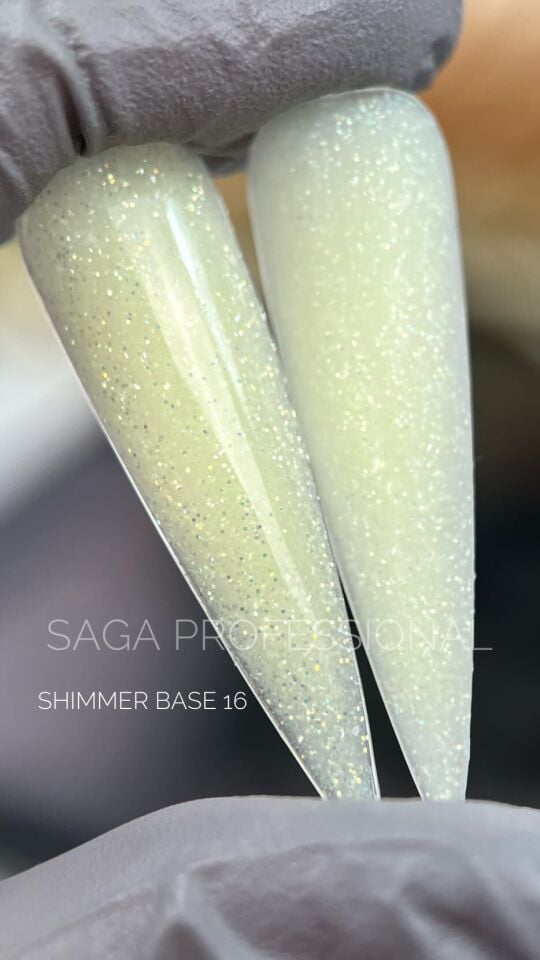 Saga Cover Base Shimmer 16 (15ml)