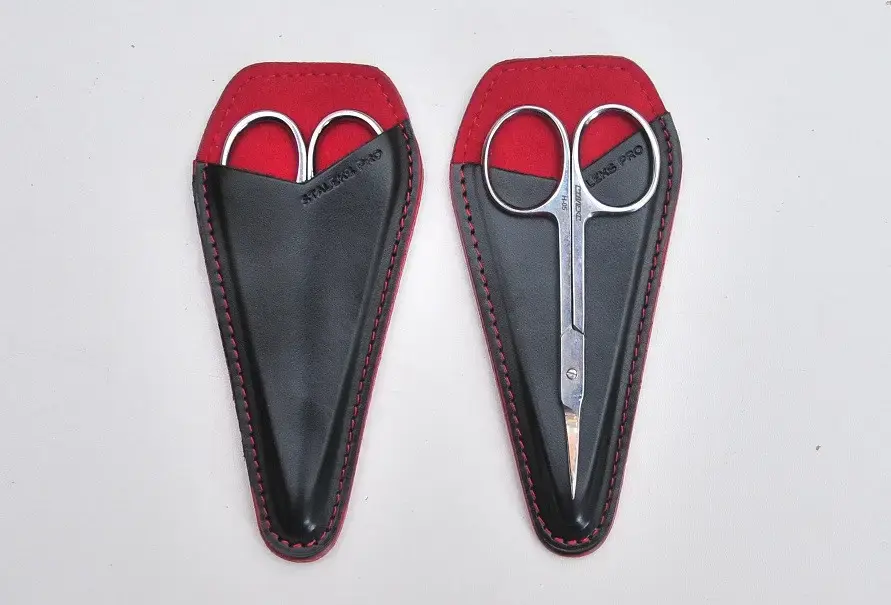 Profesyonel Kütikül Makası Koruma Kılıfı – Deri