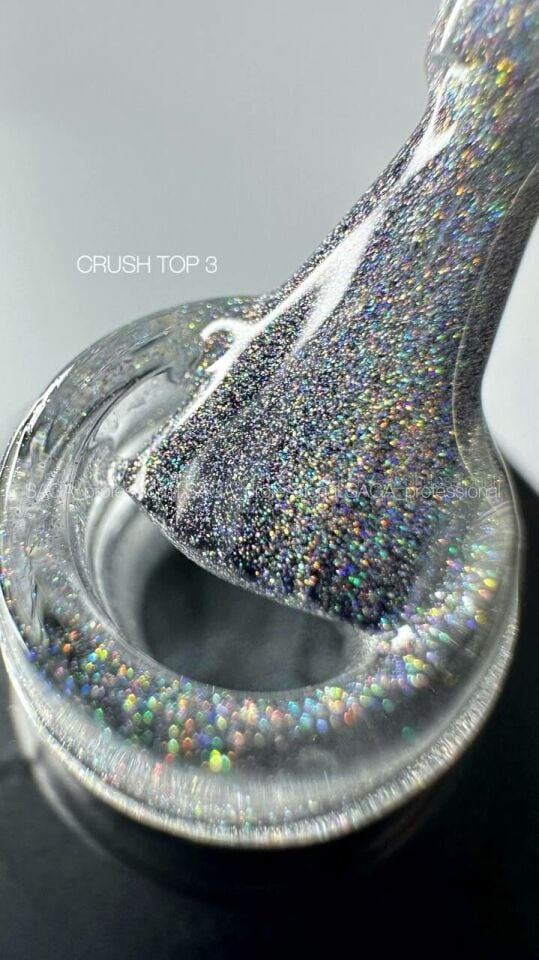 Saga Crush Kedi Gözü Efekti Top Coat 3 (9ml)