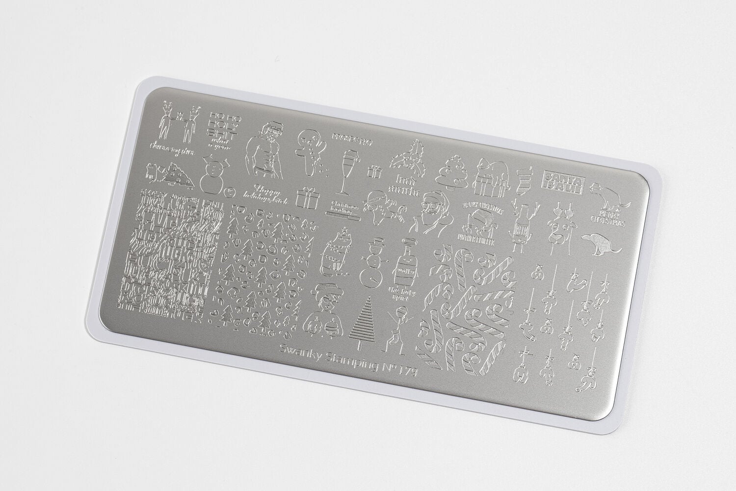 Swanky Stamping Plaka 179 – Kötü Noel Baba (Bad Santa)