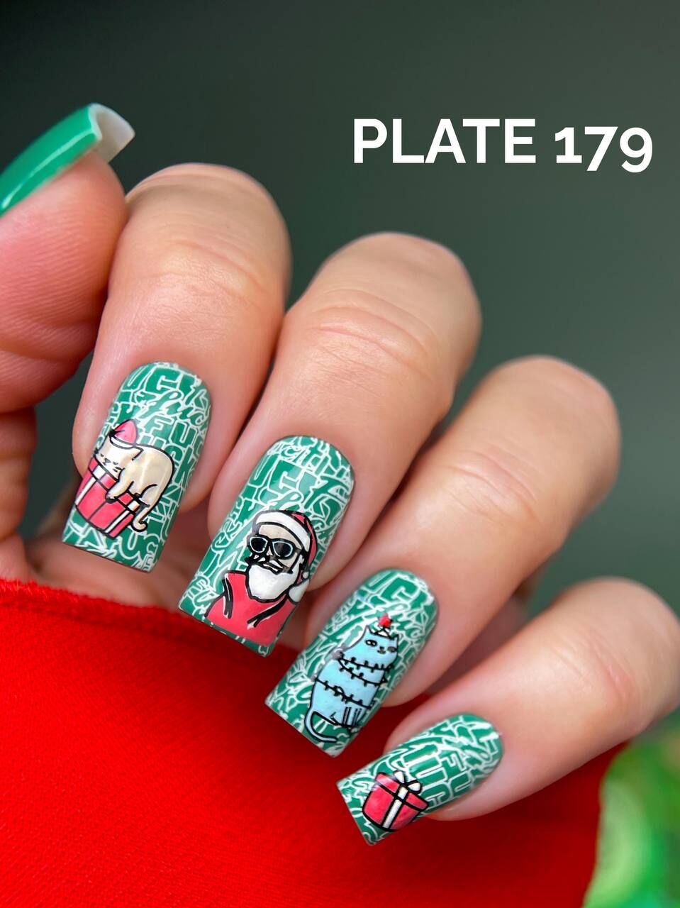 Swanky Stamping Plaka 179 – Kötü Noel Baba (Bad Santa)