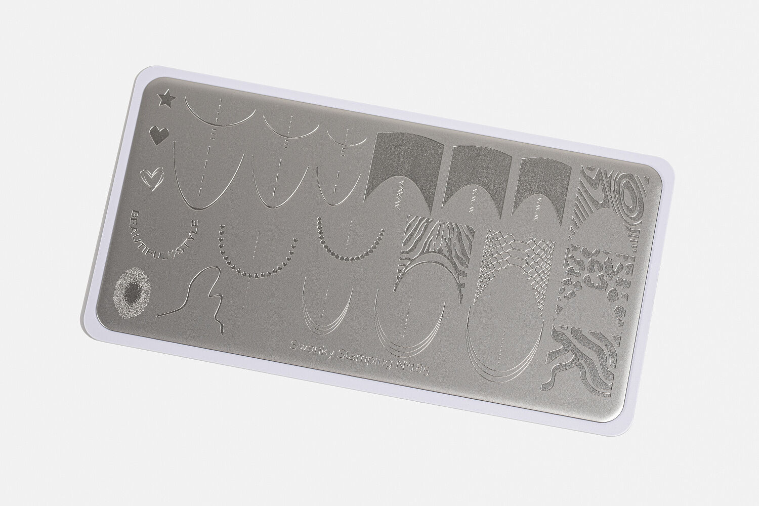 Swanky Stamping Plaka 185 – French Tasarımı