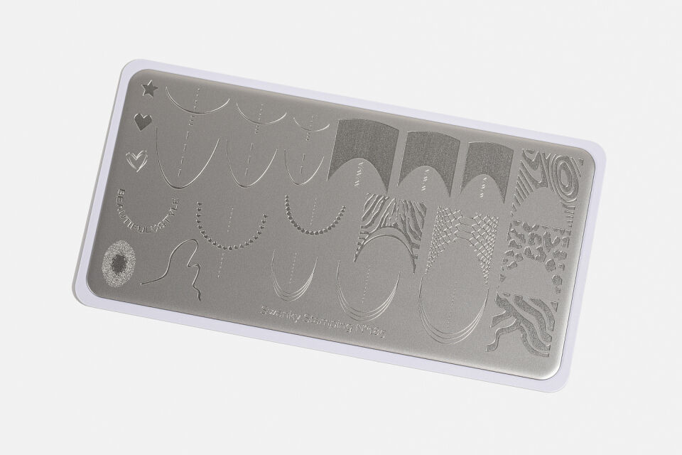Swanky Stamping Plaka 185 – French Tasarımı