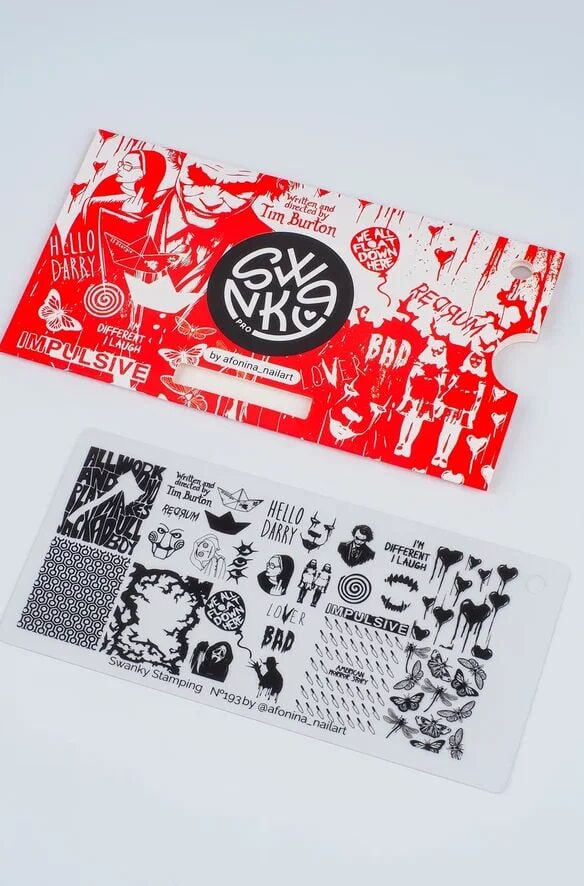 Swanky Stamping Plaka 193 - Dürtüsel