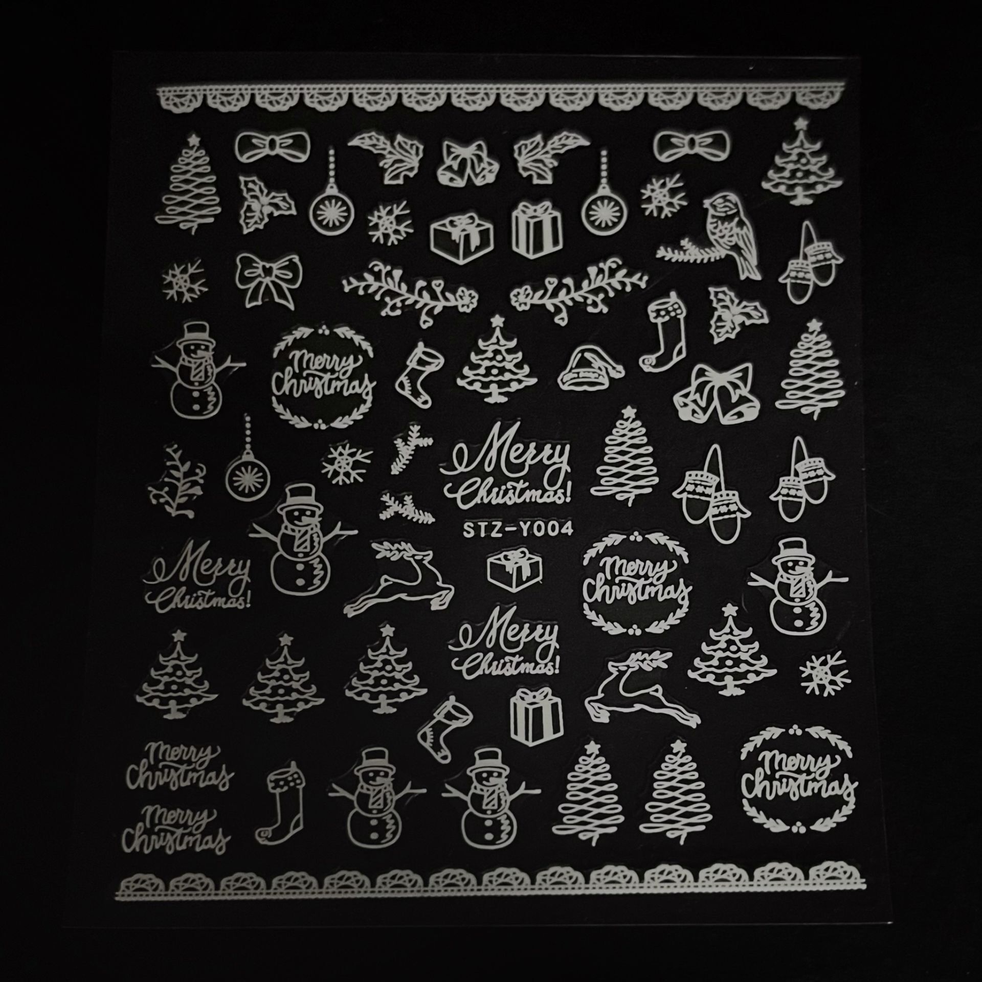 Zoo 1828 Sticker Beyaz