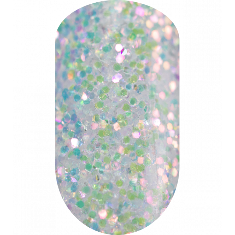 İva Nails Pul Gökkuşağı Payetler №4