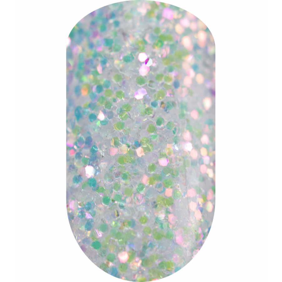 İva Nails Pul Gökkuşağı Payetler №4