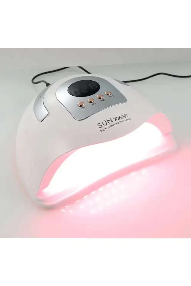 SUN X26 Max UV/LED Tırnak Kurutucu 380W (81 LED) – Profesyonel Manikür Lambası