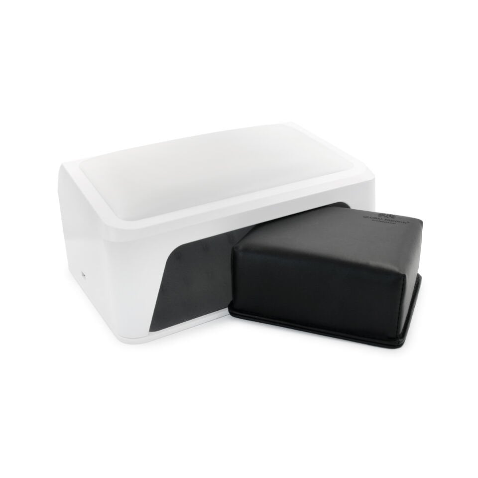 Global Fashion  UV/LED Tırnak Kurutucu 120W – Uzman Destek Yastıklı Profesyonel Lamba (Beyaz)