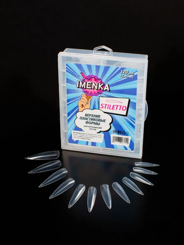 İmenka Stiletto Üst Form , 120 Adet