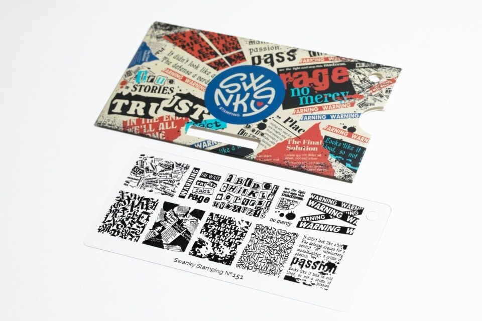 Swanky Stamping Plaka 151